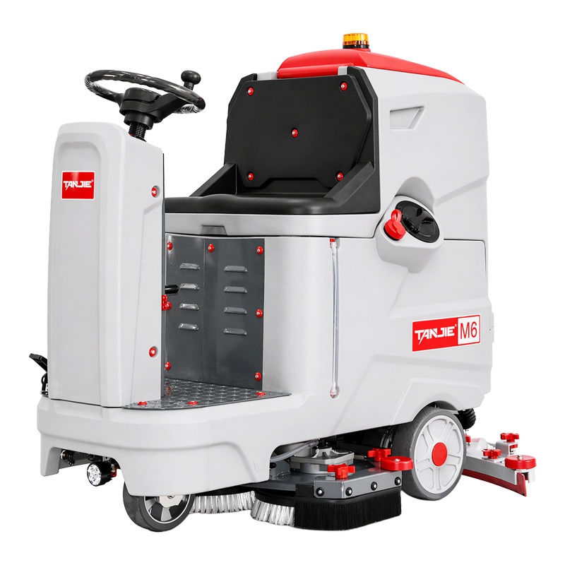 屏东坦洁驾驶式洗地机M6【双刷】